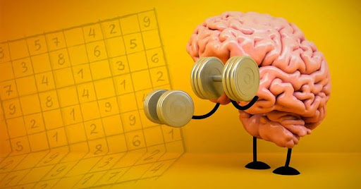 Playing sudoku is one of common cognitive training activities for enhanced mental abilities.